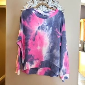 White Birch Hi-Lo Tie Dye - Lg